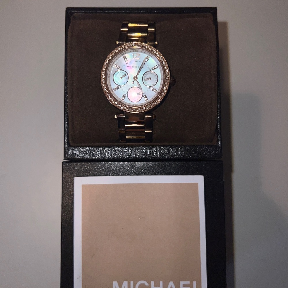 Rose Gold Michael Kors Watch